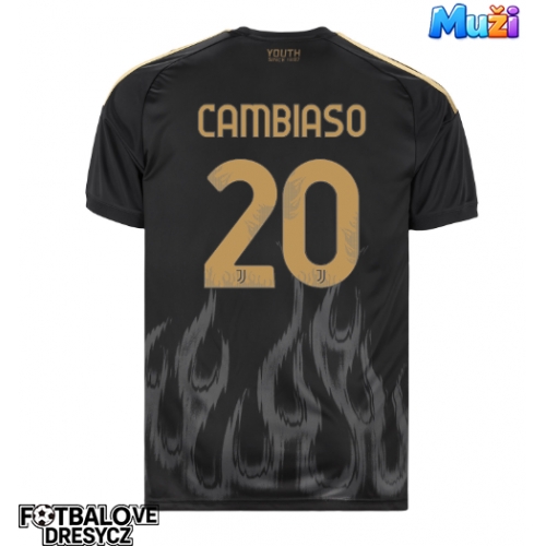 Juventus Andrea Cambiaso #20 Alternativní Dres 2026-27 Krátký Rukáv Juventus Andrea Cambiaso #20 Alternativní Dres 2026-27 Krátký Rukáv